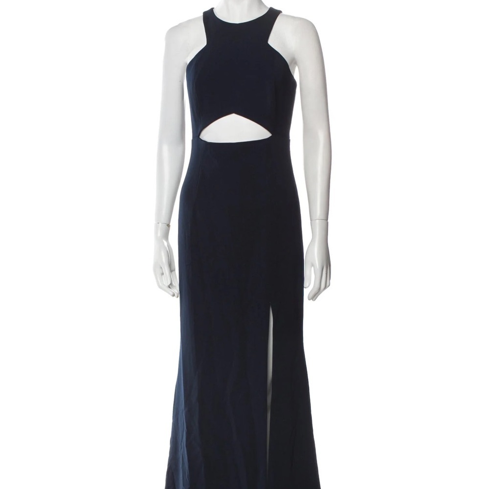 Jay Godfrey Black Cut Out Gown